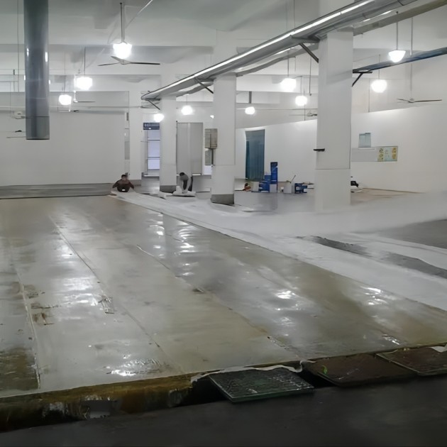 南城防腐蚀地坪,环氧玻纤地坪，玻纤工业地坪，环氧玻纤布地坪,乙烯基玻纤布地坪产品图3